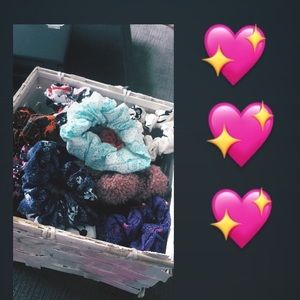 Custom made scrunchies